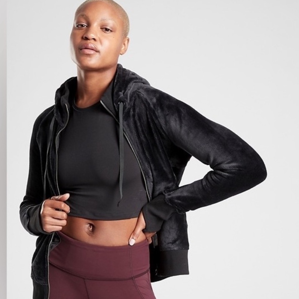 Athleta Triumph Hoodie in Double Cozy Karma